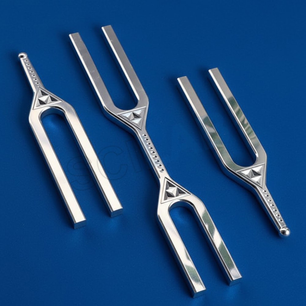 Giant Tuning Fork With Dna Key