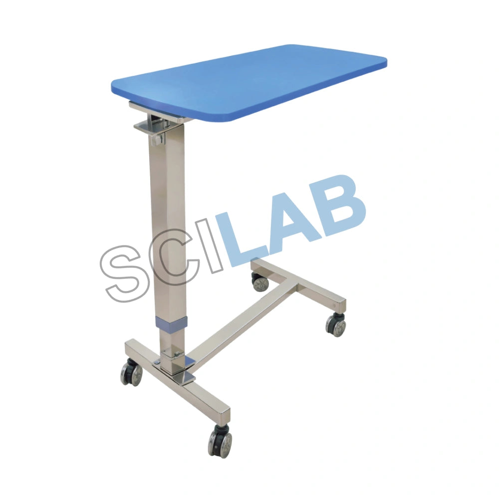 Over Bed Table with Gas Pump - Scilabex