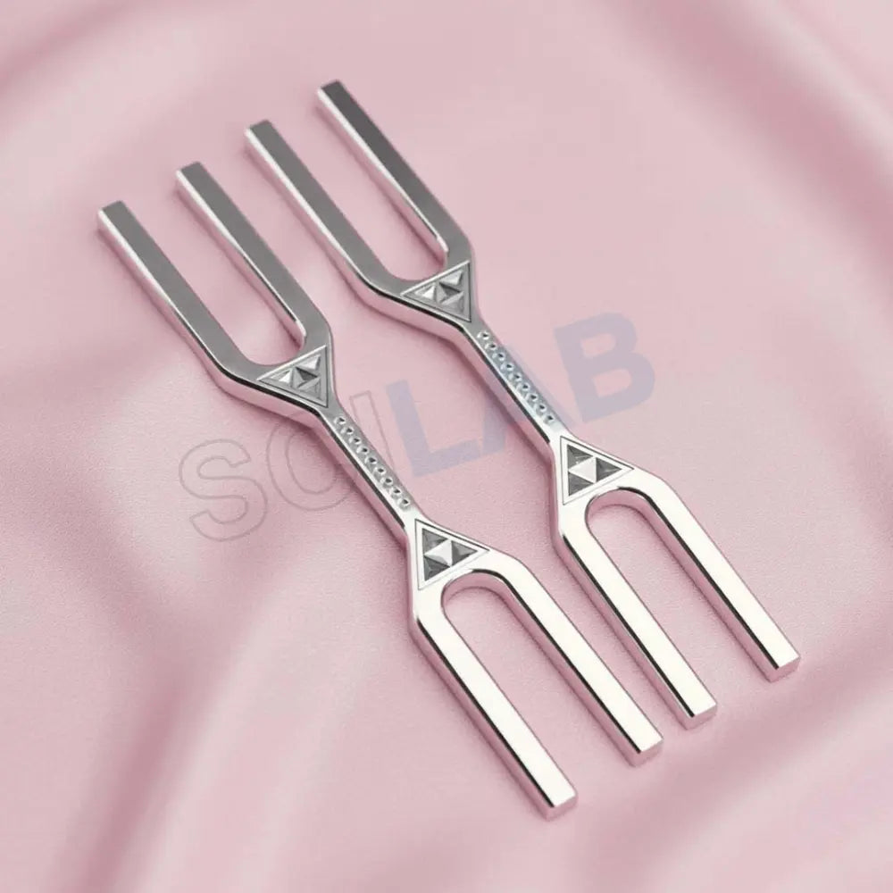 Double Ended F 341.3Hz & C 512Hz Healing Tuning Fork