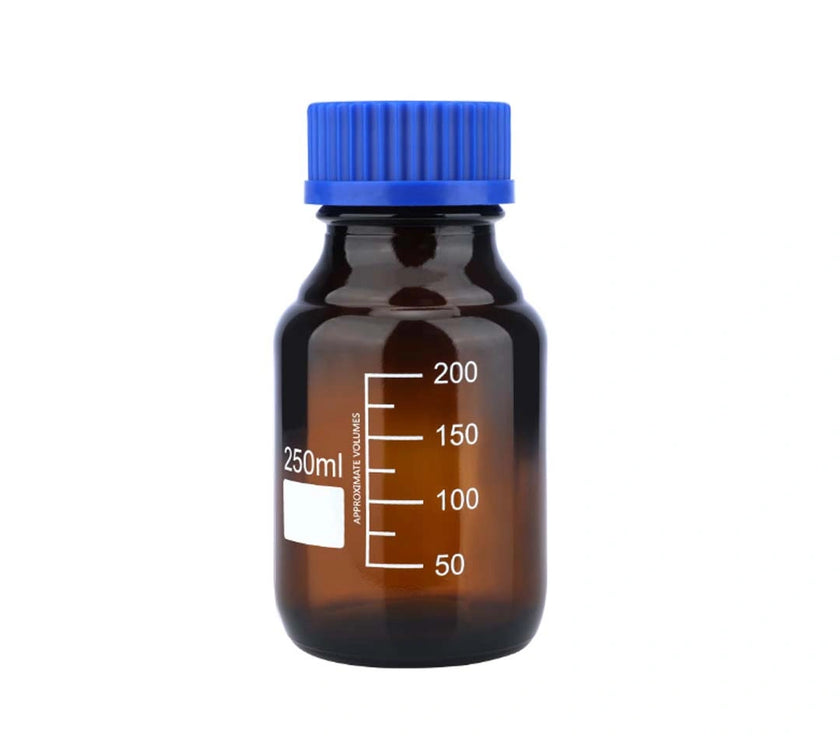 Amber Reagent Bottle with screw cap