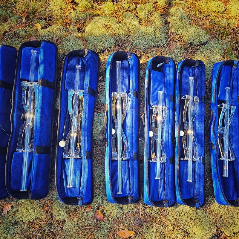 Crystal Solfeggio Tuning Wand Set – 8pc Full Spectrum Frequencies