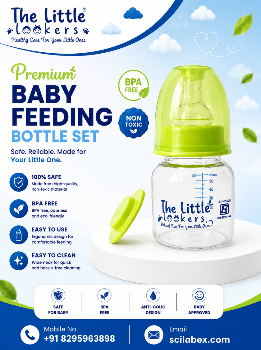 Glass Baby Bottle 60ml