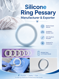 Silicone Ring Pessary Manufacturer & Exporter