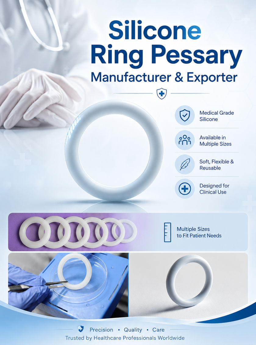 Silicone Ring Pessary Manufacturer & Exporter