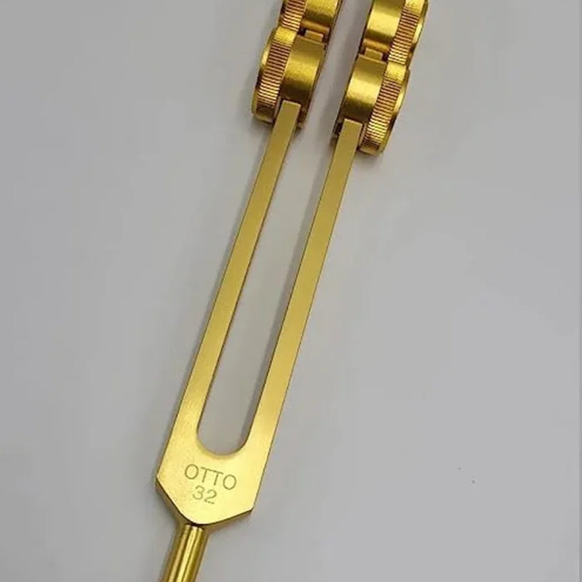 Professional Otto Tuners Weighted 4 Tuning Forks Set