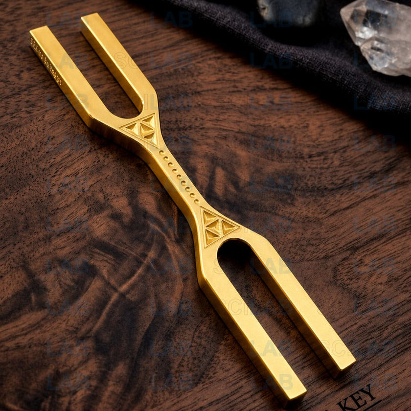 DNA Key Tuning Fork – Meditation & Healing Tools | 528Hz Sound Therapy Instrument