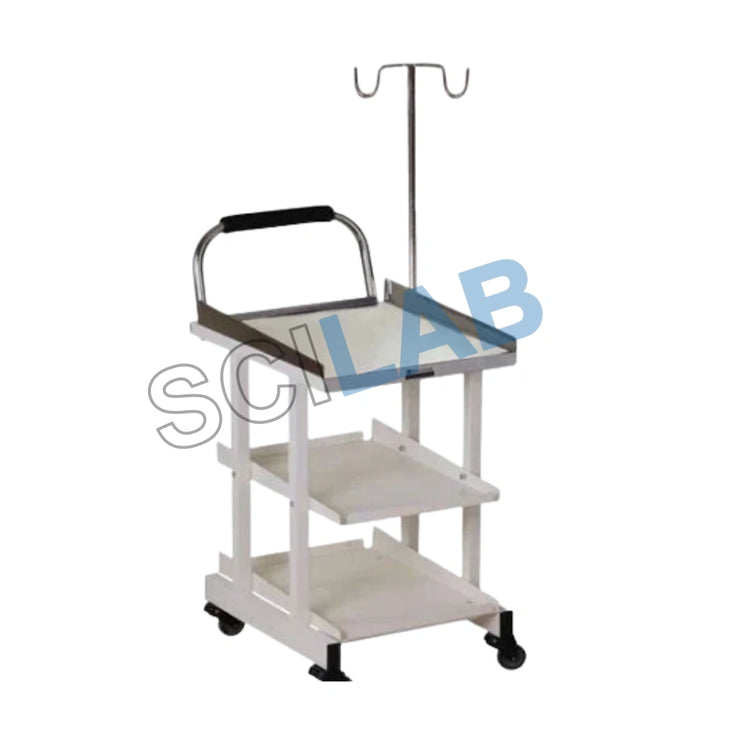 Stainless Steel ECG Trolley