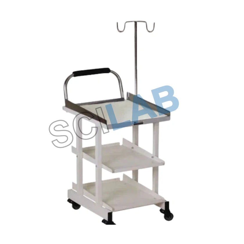 Stainless Steel ECG Trolley