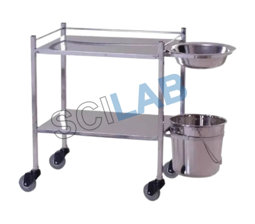 Stainless Steel Dressing Trolley