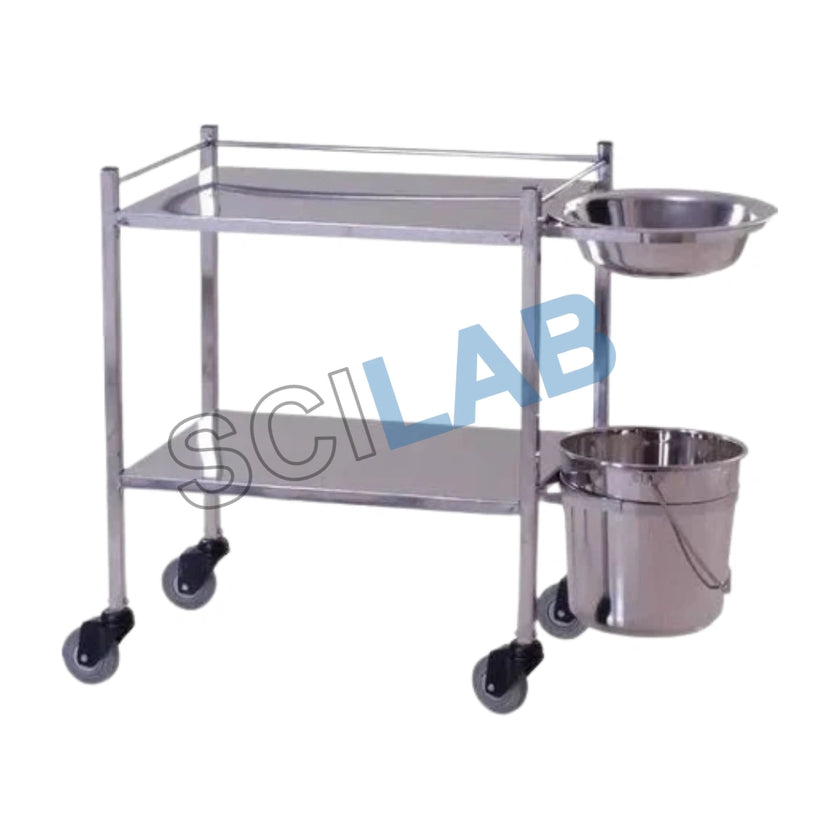 Stainless Steel Dressing Trolley