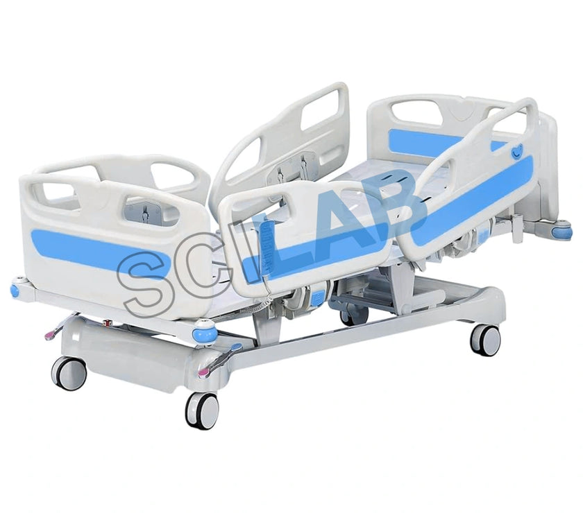 ICU Bed: 5-Function Electric Hospital Bed (Deluxe)