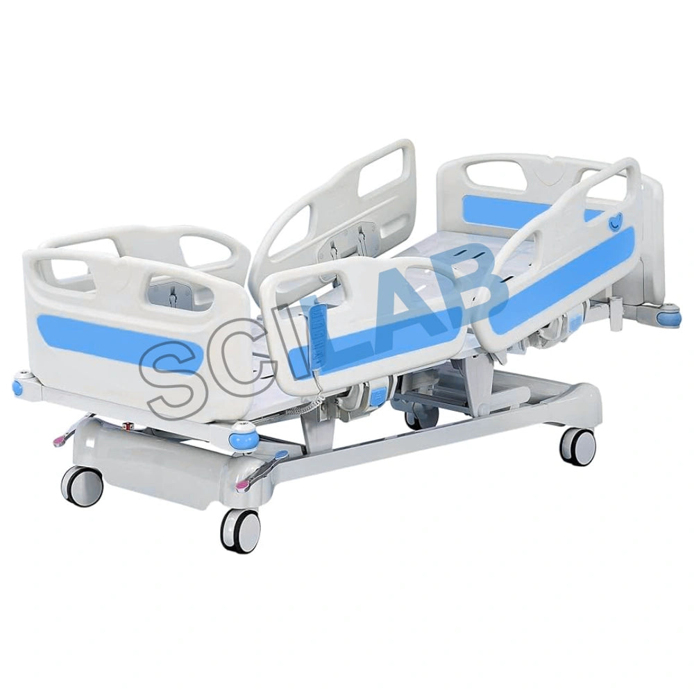 ICU Bed: 5-Function Electric Hospital Bed (Deluxe)