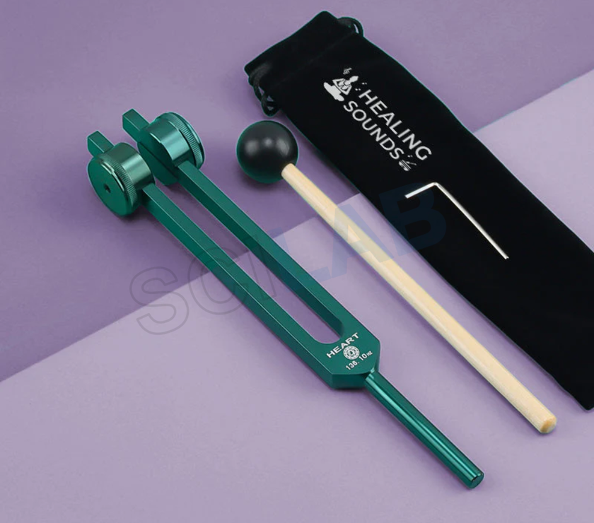 136.1 Hz OM Tuning Fork - Earth Planet - Heart Chakra