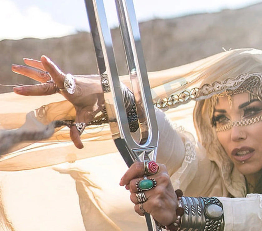 256 Hz Root Chakra Sound Swords for Grounding & Energy Balance