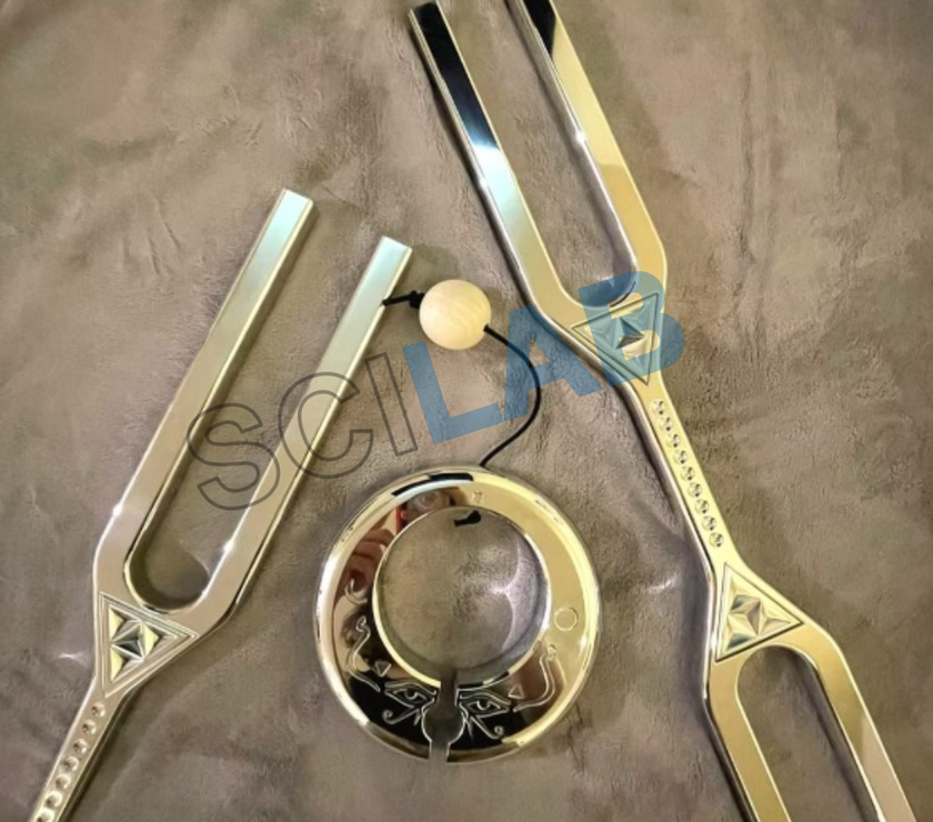 Giant Tuning Fork with Dna Key D288hz & A432hz
