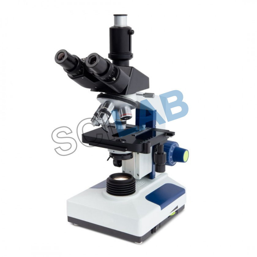 Advanced Trinocular Microscope for Lab & Research – Scilabex