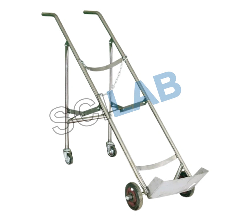 Jumbo Oxygen Cylinder Trolley