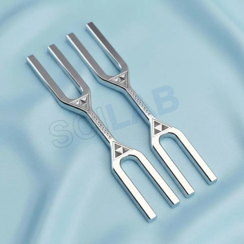 Double Ended F 341.3Hz & C 512Hz Healing Tuning Fork