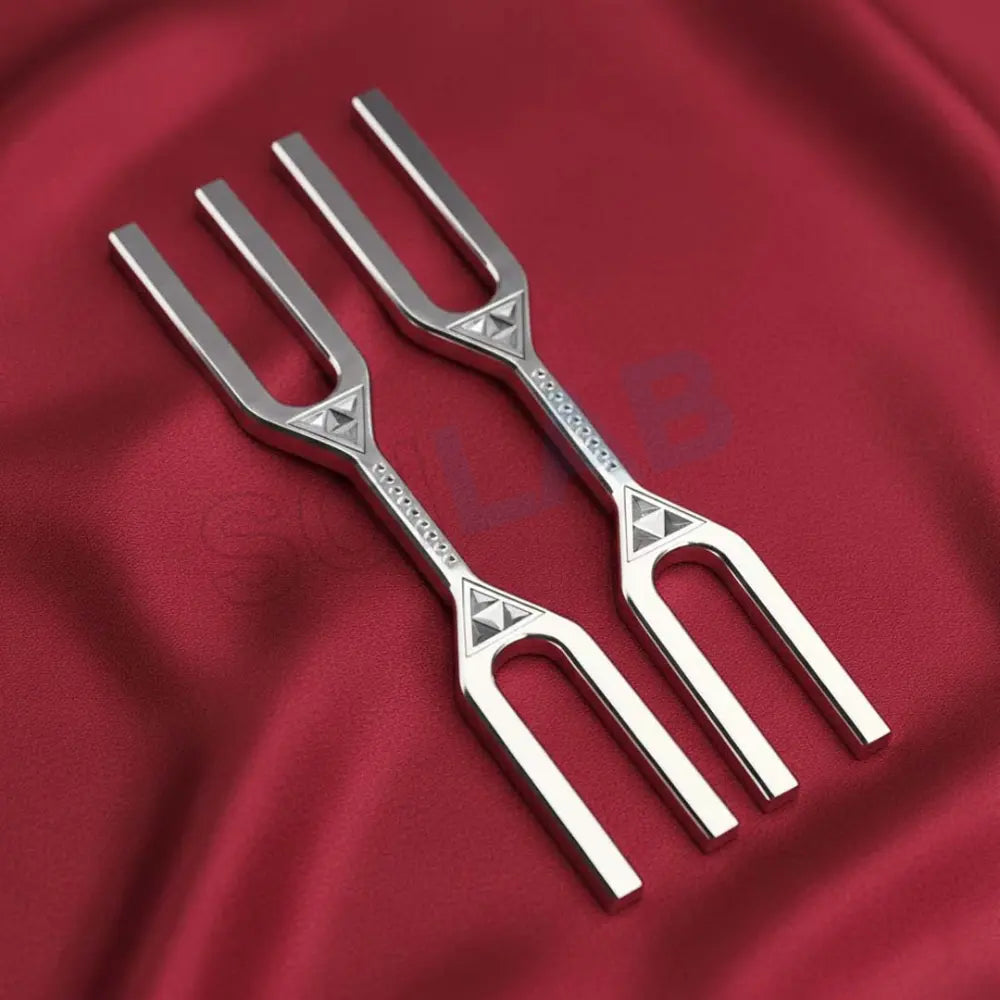 Double Ended C 256Hz & G 384Hz Giant Tuning Fork