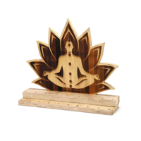 Chakra Tuning Fork Stand - 19 Capacity - Bamboo