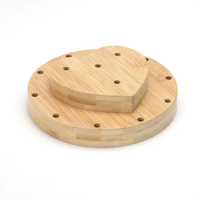Tuning Fork Stand Holder 14 Capacity - Heart Shape