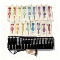 32pc Solfeggio,Chakra & Human Biology Tuning Fork Full Set