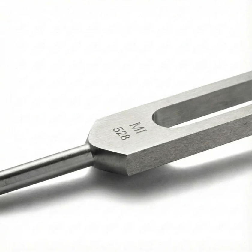 528 Hz Solfeggio Tuning Fork for Healing - DNA repair, Love Frequency