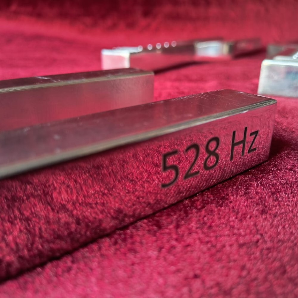 Giant Tuning Fork with Dna Key F 342Hz & C 512Hz