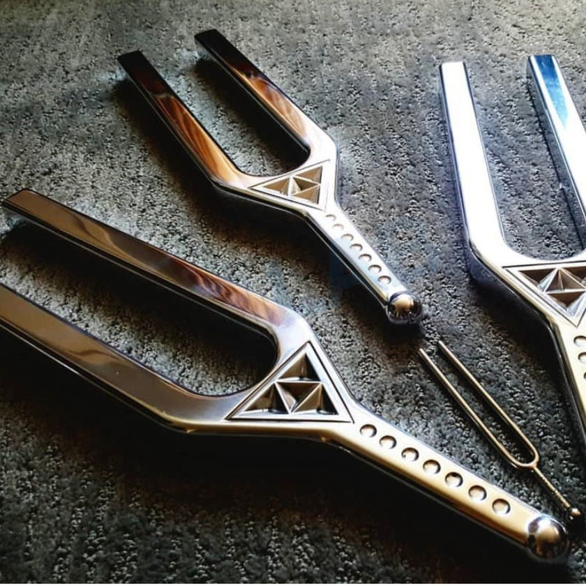 512 Hz Sound Swords, the Biggest Tuning Forks