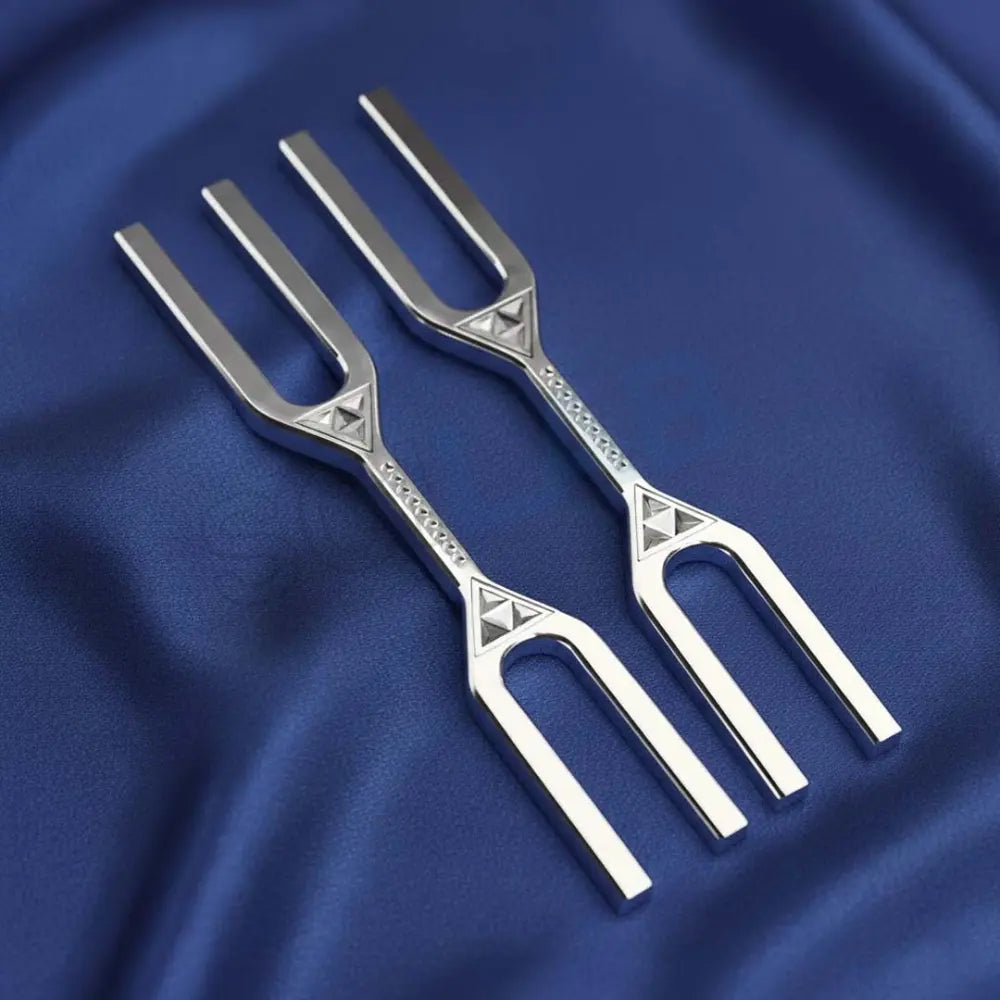 Giant Tuning Fork With Dna Key