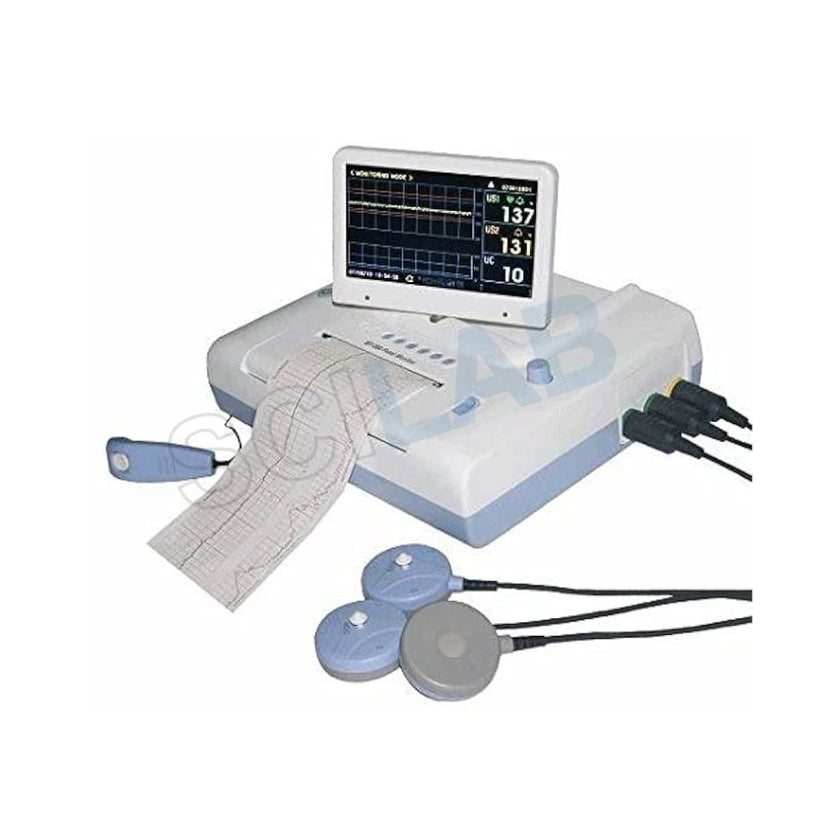 Fetal Monitor & CTG Machine: Dual Probe